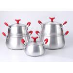 Kitchen PTFE Free 22cm 3 Layer Aluminium Saucepan Sets for sale