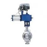Open Structure Power Station Butterfly Valve With Pneumatic Actuator for sale