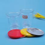 FSSC22000 750ML Plastic Food Cans With PE Soft Cover for sale