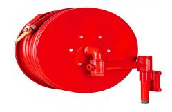 China 30m Synthetic Rubber 1.2mpa Manual Fire Hose Reel supplier