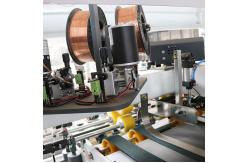China 10KW Automatic Folder Gluer Stitcher Machine 7 Ton Cardboard Stitching Machine supplier