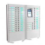 Office Classroom Phone Organizer Storage Cabinet Chargeable Metal Cell Phone Locker Box for sale