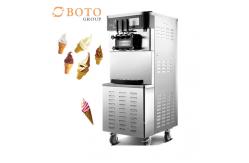 China 28L/H Production Capacity Three Flvours Commercial Soft Ice Cream Machine supplier