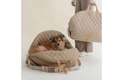China Nylon Waterproof Pet Bag Detachable Handbag Car Dual-Purpose Travel Cat Pet Kennel supplier