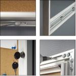 ODM Landscape ZHLZ05 Silver Lockable Poster Frame