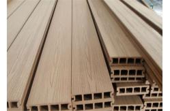 China Guardrail Plastic Profile Extrusion Line / PE PP WPC Parapet Wall supplier