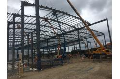 China ODM Modern Prefab 100000 SQM Steel Garage Workshop supplier