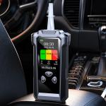Small Police Alcohol Breathalyzer Tester Instant Response Time With LCD Display for sale