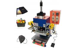 China DIY Hot Foil Stamping Machine For Leather Embossing Bronzing supplier