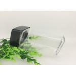 700ml Clear Plastic Cylinder For Food 600g 21oz / PET Square Tin Cans for sale