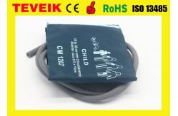 China Reusable Pediatric/Child NIBP Cuff with Double Hose, Arm cir18-26cm, Nylon Material supplier