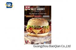 China CMYK Offset Printing Posters 3d Lenticulares Food / Drinking Advertising supplier