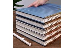 China A4 A5 A6 B5 Subject Blank Cover Notebook 128gsm 140gsm Thick Spiral Notebook supplier