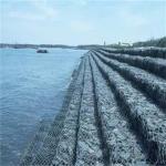 Galfan Wire 2.7mm Metal Gabions Basket Cage Construction Black Finish for sale