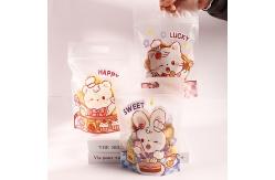 China Hard Candy Transparent Opp Header Bag Recyclable Cellophane Bags For Food Packaging supplier