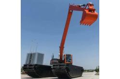 China 20 Ton Amphibious Excavator Swamp Buggy For Wetland Digging supplier