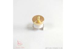 China KSD301 Manual Reset Thermostat Round Cap Ceramic Body For Temperature Control supplier
