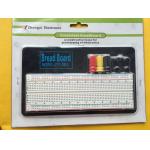 ABS Housing Material Round Hole Breadboard Circuit Projects 3 Binding Posts