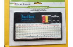 China ABS Housing Material Round Hole Breadboard Circuit Projects 3 Binding Posts supplier