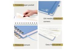 China O Binding Hardcover Weekly Planner Notebook FSC Certified Eco Friendly supplier