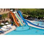 OEM Outdoor Multi Fiberglass Slide Set for Water Amusement Park Playground for sale