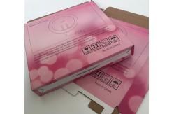 China Custom B Flute Electronics Packing Boxes 250gsm For Beauty Light supplier