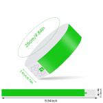 2025 Cheap Synthetic Paper Event VIP Wristbands Logo Printed Water Resistant Tear Resistant  Wrist Band Bracelet for sale