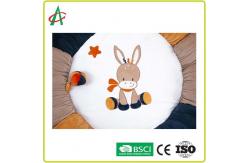 China AZO Free bOA fabric Baby Gym Play Mat With Mini Plush Animal Toys supplier