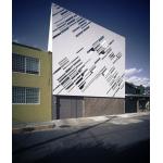 Restaurant Aluminium Curtain Wall Cladding Wind Turbine Facade