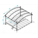Light Frame Bolt Triangle Truss System Aluminium Triangle Bolt Truss