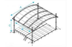 China Light Frame Bolt Triangle Truss System Aluminium Triangle Bolt Truss supplier