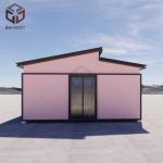 Prebuilt Flat Pack Modular Buildings Prefab Expandable House Customized