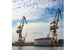 China 3.2m~6.0m Span Barge Mounted Crane Capable Of Handling Heavy Loads supplier