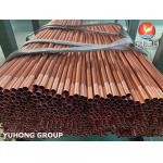 ASME SB111 C12200 Copper Steel Seamless Tube Low Fin Tube For Heat Exchanger for sale