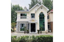 China Eco Friendly Prefab Light Steel Villas Structural Design With Aluminum Winow supplier