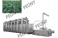 China High Efficient Continuous Tunnel Dryer System For CBD Hemp Plant Material supplier