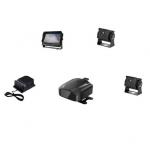 RCM-DI3 bsd box All-in-one 2 channel mobile DVR with lighting alarm GPS WIFI 4G 12-36V for sale