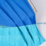 Heavy Weight Washed Cotton Fabric , Yarn Dyed Cotton Hoodie Fabric For Sweater for sale