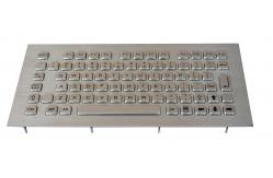 China Rugged Industrial Panel Mounted Keyboard With Individual Fn Keys supplier