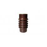 Brown 10kV High Voltage Ceramic Insulators For Distribution Lines for sale