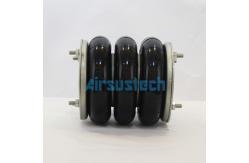 China Dunlop Springride SP2863 Triple Convoluted Air Suspension For Conveyor End Stop supplier