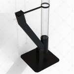 Wood Pellets Patio Heater Black Rocket Steel 2mm Fire Pit Pellet Stove for sale