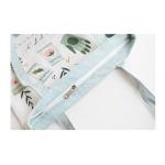 Fresh Design Canvas Handbags , Environmentally Friendly Canvas Fabric Shopping Bags