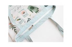 China Fresh Design Canvas Handbags , Environmentally Friendly Canvas Fabric Shopping Bags supplier