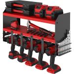 Extra Large Power Tool Organizer 5 Cordless Drill Holder Charging Station Rack for sale