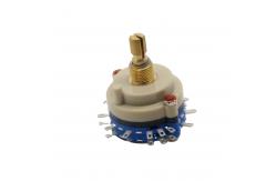 China High Precision  Continuous Rotary Switch 100ohm Multi Pole Rotary Switch supplier