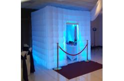China 8 Ft Inflatable Cube Photo Booth UV Resistant PLT - 025 2 Years Warranty supplier