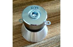 China High Efficiency 28khz 100w Ultrasonic Cleaning Transducer For Cleaning Tank supplier