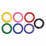 Key Identifier Plastic Key Holder 11 Colors Options With Customized Logo Print for sale