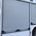 China Customised Emergency Rescue Van Aluminum Roll-up Door  Industrial Automatic Rolling up Door for sale